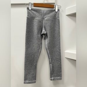 Herringbone wunder under crop grey/black